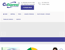 Tablet Screenshot of citexpress.com.br